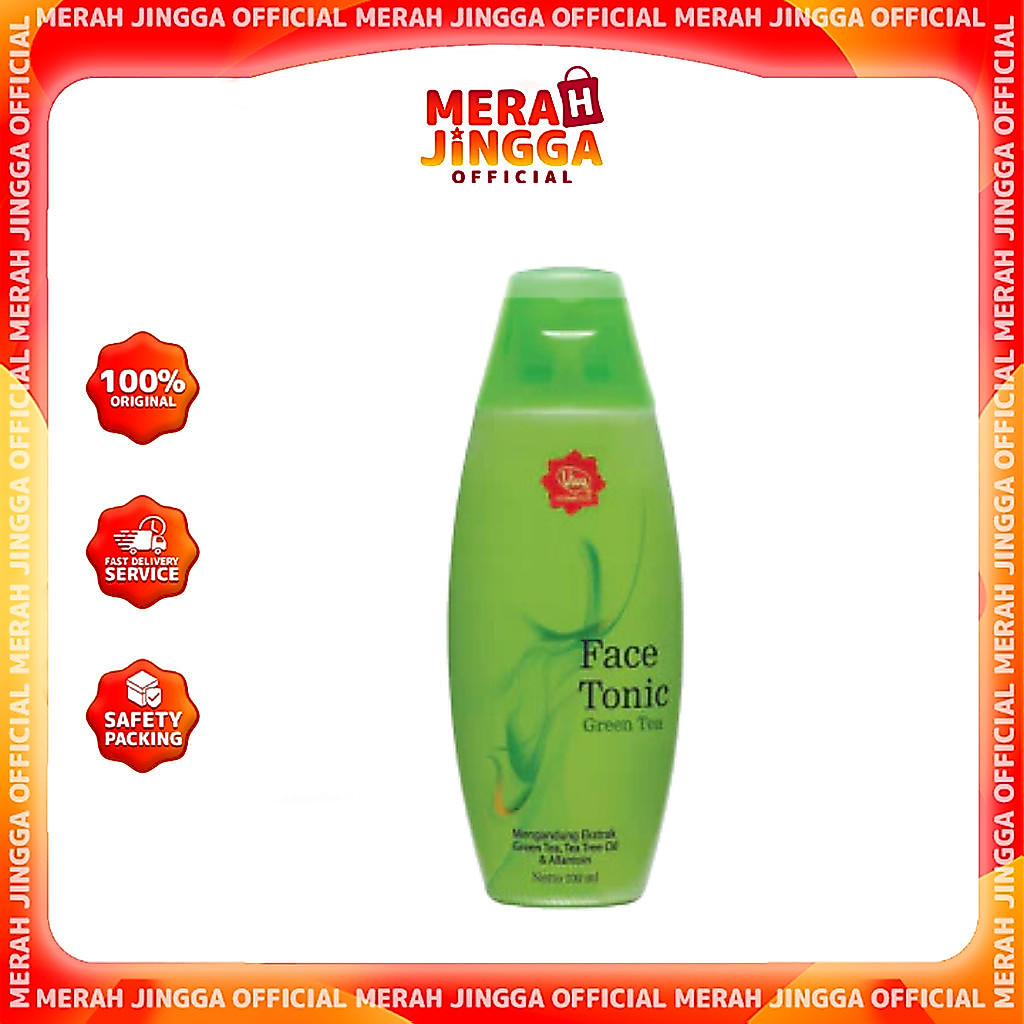 Viva Face Tonic Green Tea 100 ml / Merah Jingga Official