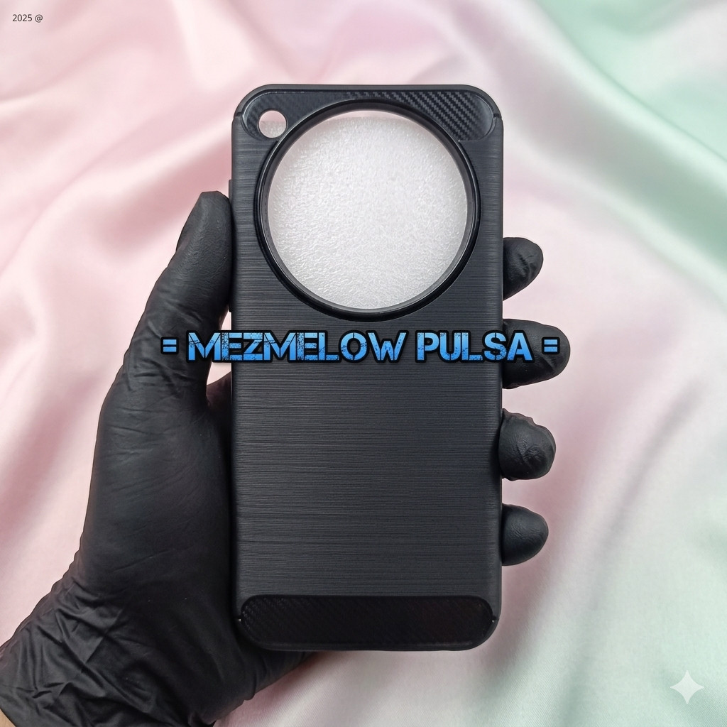 Softcase Soft Case Fiber Carbon Silicone Caseng OPPO FIND X8 BIASA