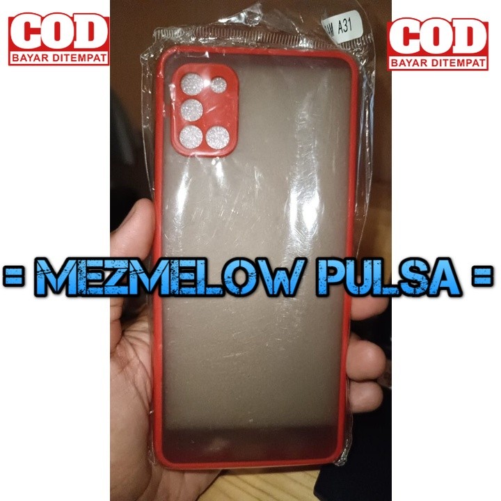 Hardcase Transparant Hard Case Pelindung Kamera Caseng SAMSUNG A31 - Gambar 3