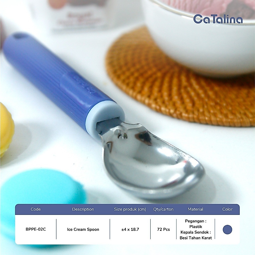 CaTalina Sendok Es Krim Scoop Skop Ice Cream - Gambar 4