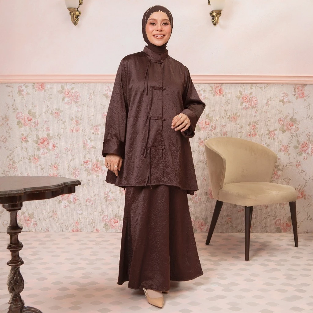 Lozy Hijab - Lesti Set Lozy x Lesti (Set Pants dan Skirt)
