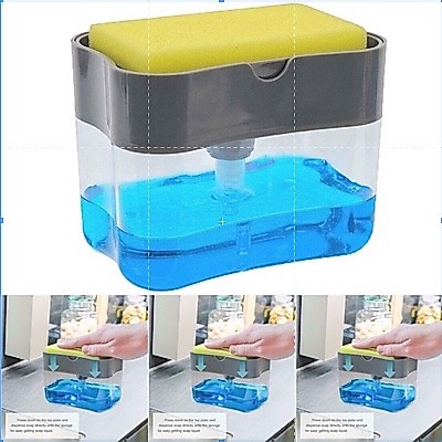 Dreamyhouse Dispenser Sabun Cuci Piring 2 in 1 Pump - Gambar 4