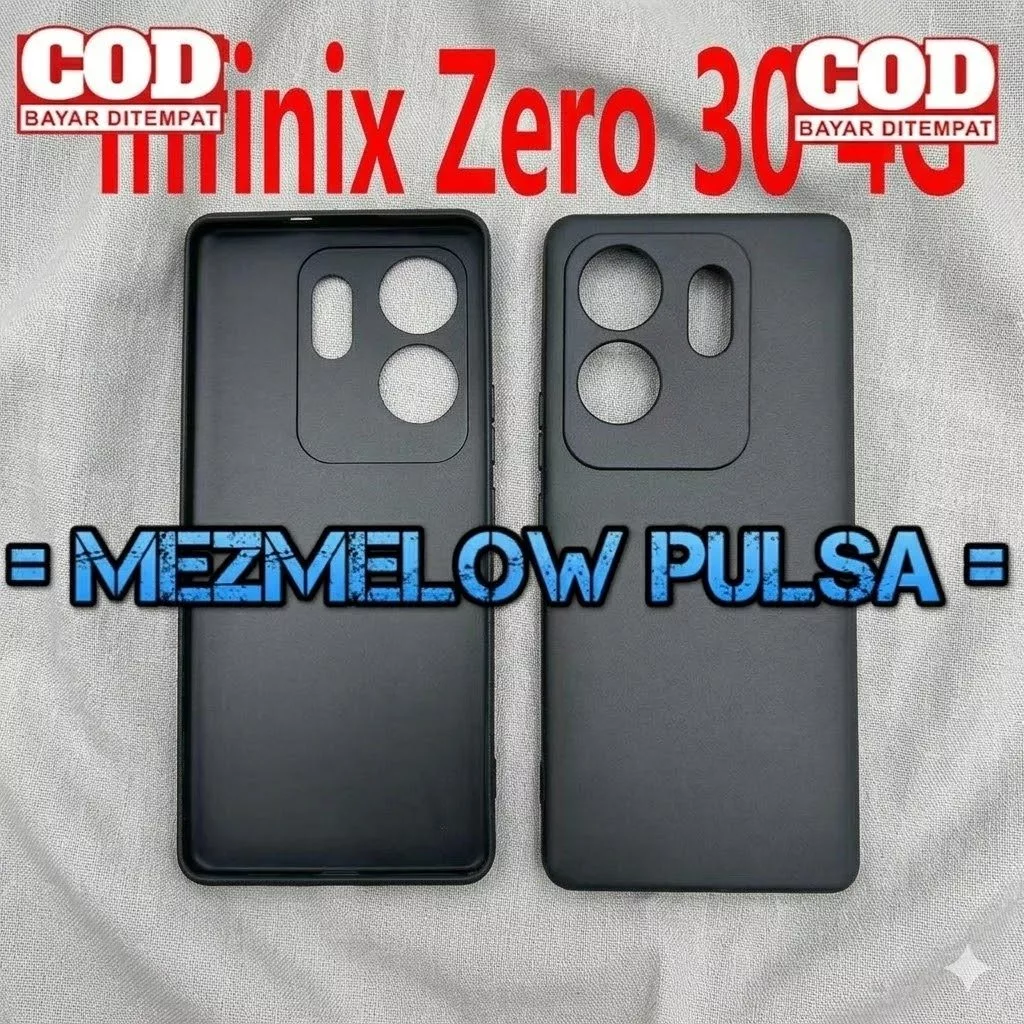 TPU Casing Silikon Caseng Silicone Softcase Infinix Zero 30 4G