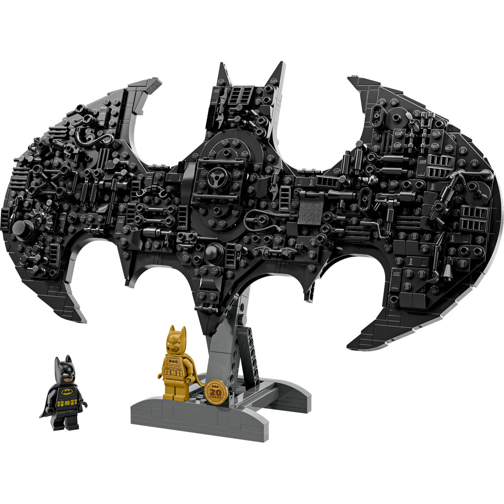 LEGO Super Heroes DC 76330 Batman Logo (678 Pieces), Mainan Anak Laki-Laki, Mainan Block, Mainan - Gambar 2