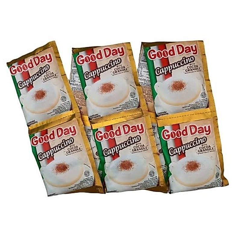 Kopi GOOD DAY CAPUCINO 25gr CAPPUCINO RENCENG ( ISI 10 ) - Gambar 2