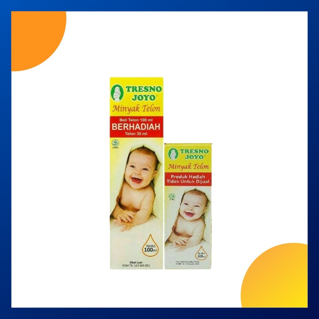 Tresnojoyo Minyak Telon 100 Ml Gratis Tresnojoyo Minyak Telon 30 Ml