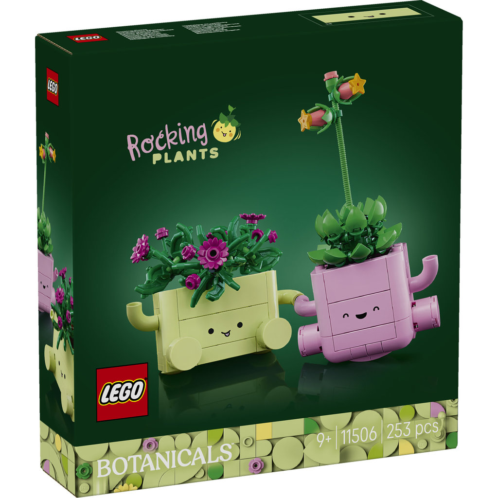 LEGO Botanicals 11506 Rocking Plants (253 Pieces), Building Block, Toys, Mainan - Gambar 3