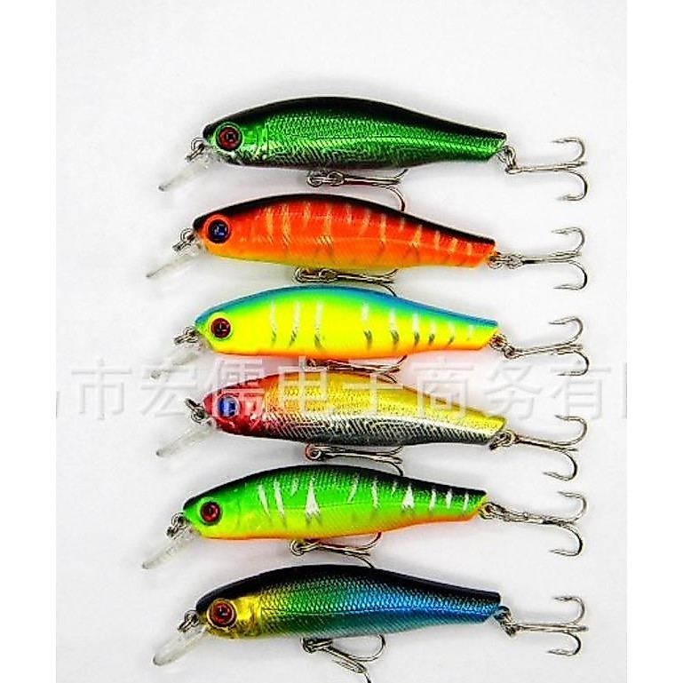 UMPAN IKAN PALSU MINNOW 6cm MIRIP IKAN ASLI - Gambar 3