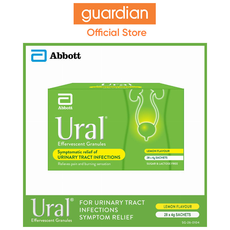 Ural Effervescent Granules For Urinary Tract Infection 4Gm, 28's ...