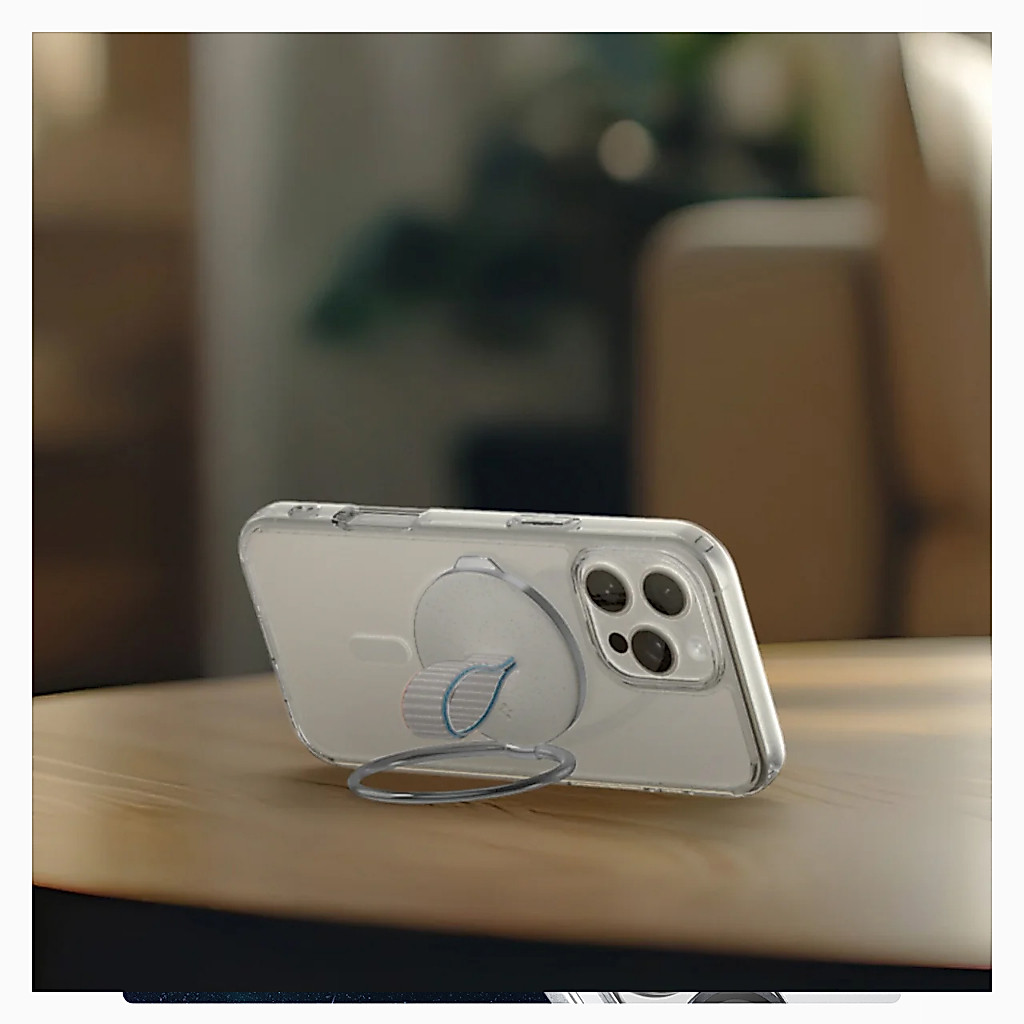 SPIGEN Phone Holder Stand Hp Magnetic for iPhone Samsung O Mag Magsafe Mount Grip Ring Stand Foldable Stand Kickstand - Gambar 3