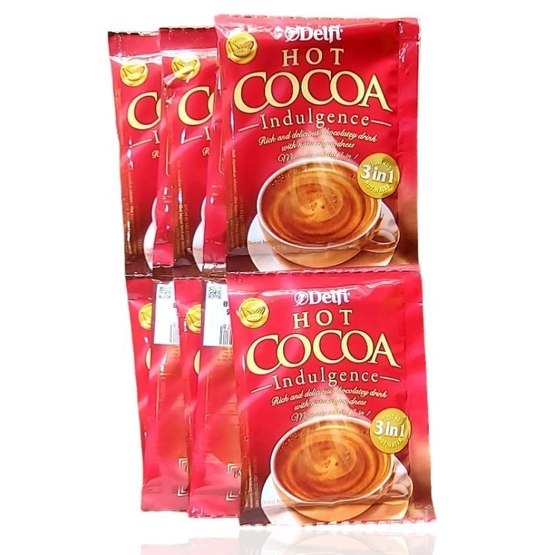 Delfi Hot Cocoa Renceng10 bks x 25gr. - Gambar 4
