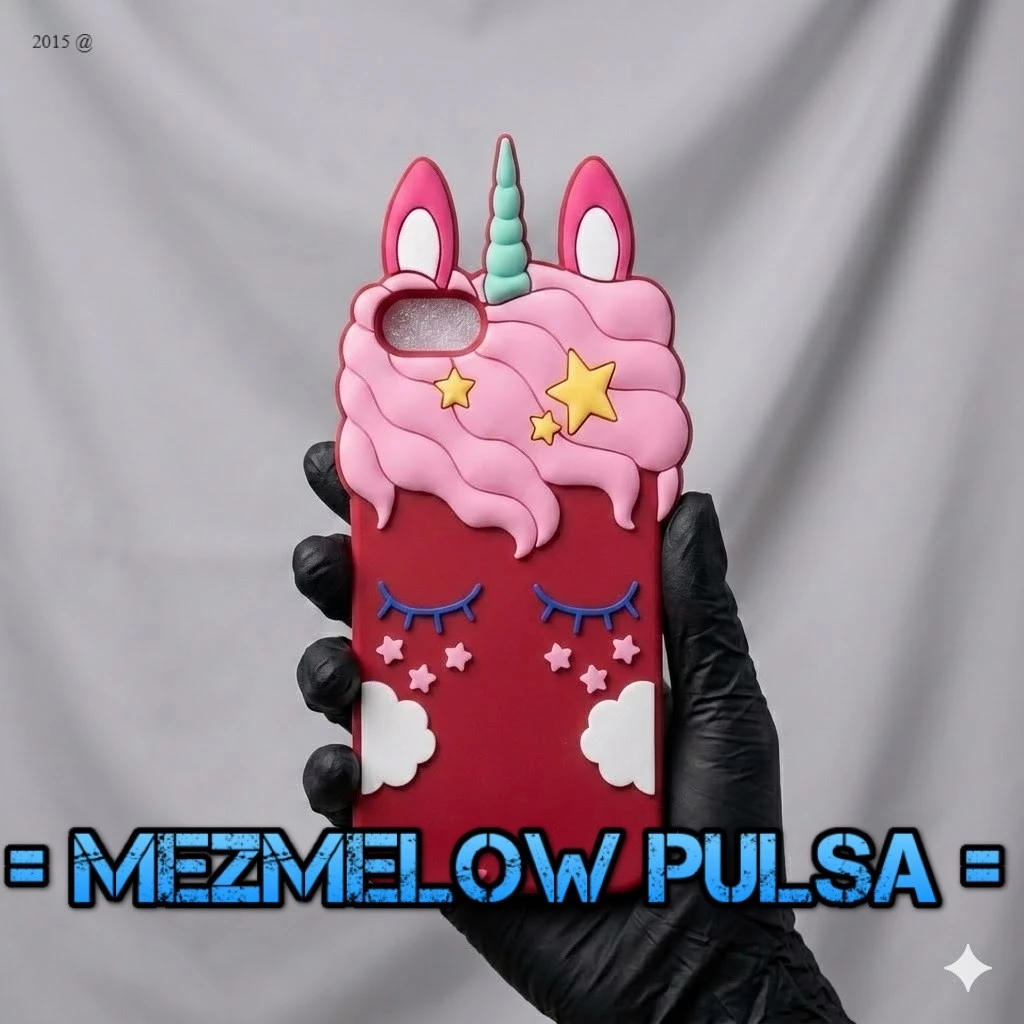 Silicone karakter Softcase karakter 3d kuda poni unicorn Case iphone 6 / iphone 6s / iphone 7 / iphone 8 - Gambar 2