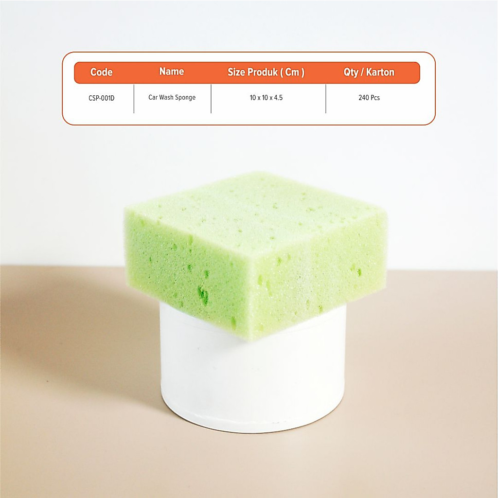 CaTalina Car Wash Sponge Spons Pembersih Pencuci Mobil Motor Serbaguna - Gambar 4