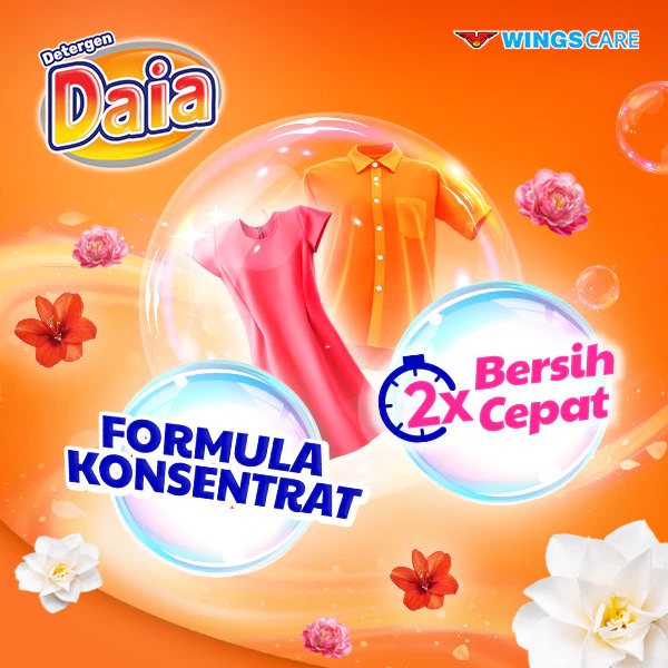 Daia Detergen Bubuk Floral 1,5 kg - Gambar 3