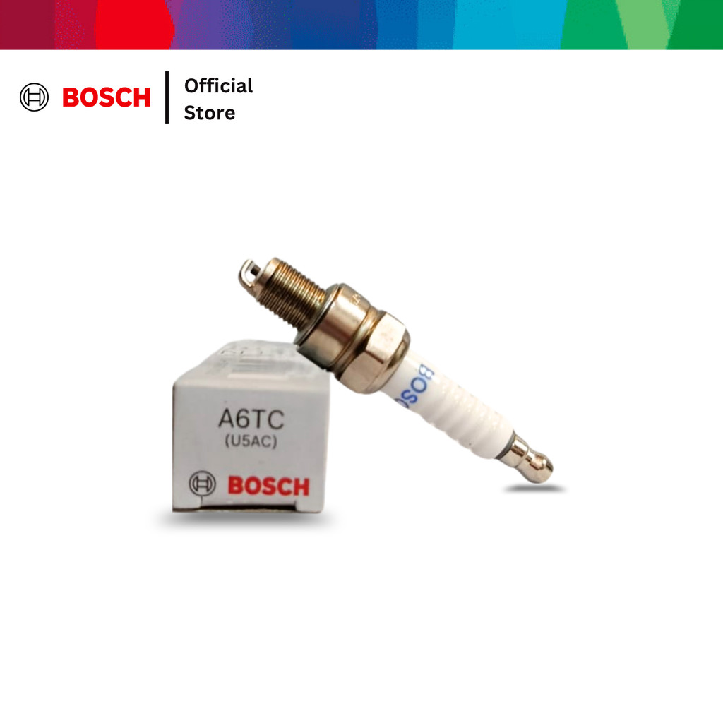 Bosch U5AC - A6TC Spark Plug Busi Motor Supra, Grand, Mio, Smash, Legenda, Jupiter Z, Vega - Original - Gambar 3