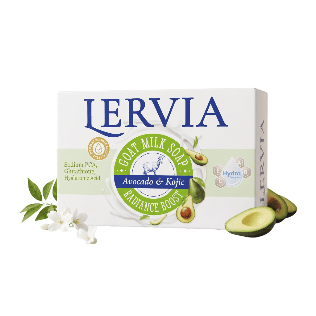 Lervia Sabun Mandi Susu 80 gr - Gambar 4