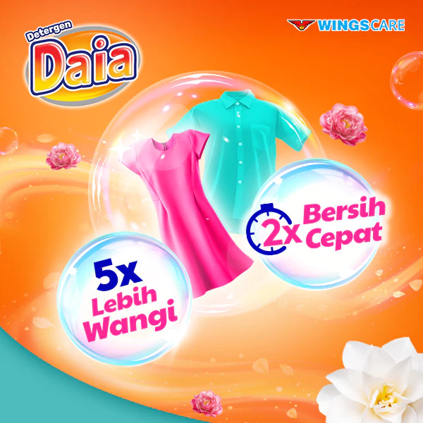 Daia Detergen Bubuk Clean & Fresh Hijab 1,5 kg - Gambar 3