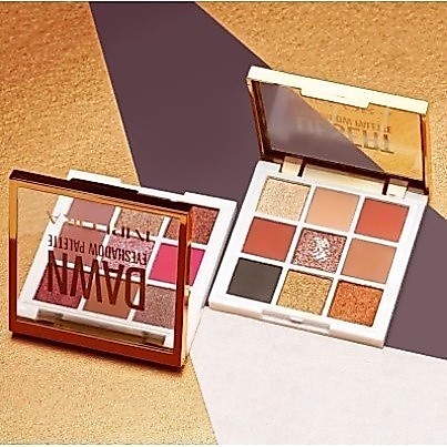 IMPLORA Eyeshadow Palette Dawn / Merah Jingga Official - Gambar 4