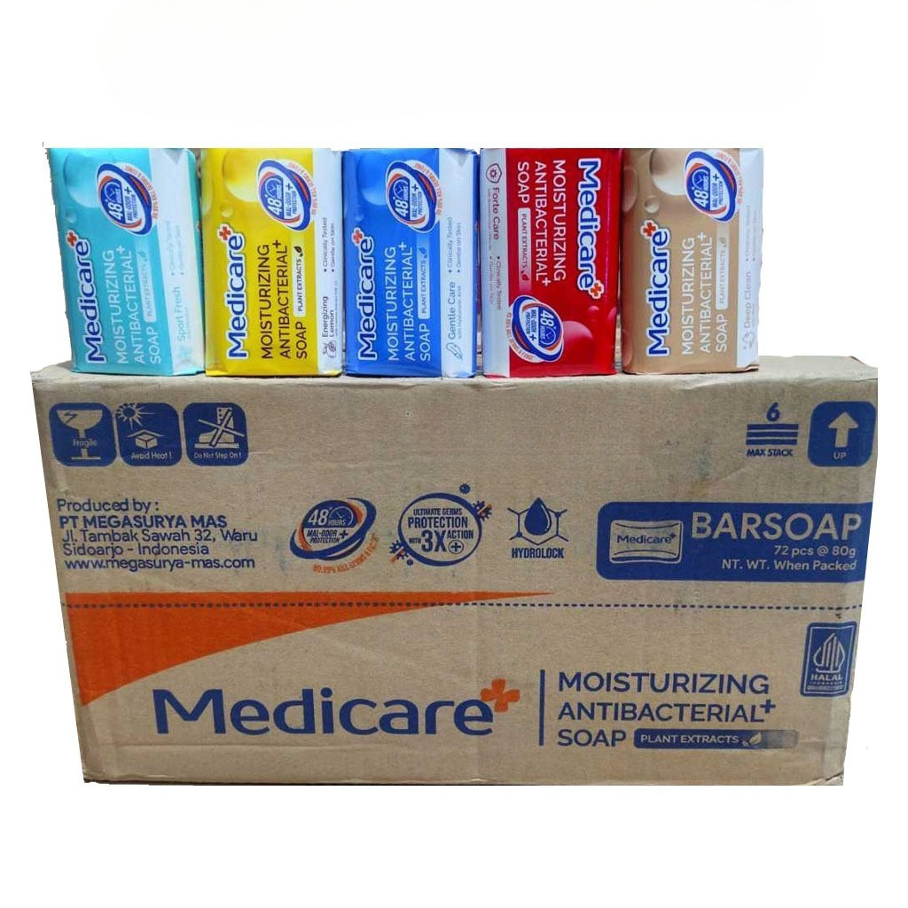 Medicare Sabun Mandi Karton Isi 72 pcs