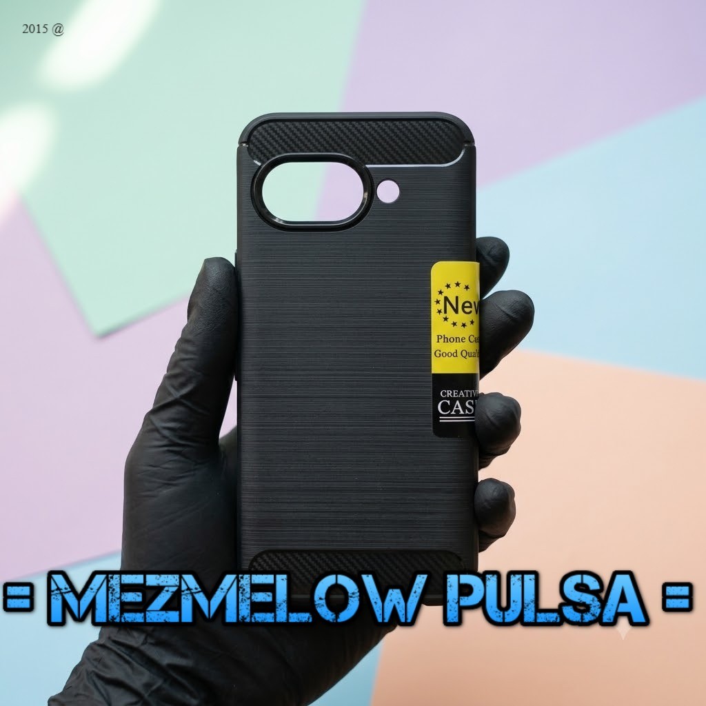 Caseng Fiber Carbon Casing Silikon Softcase GOOGLE PIXEL 9A