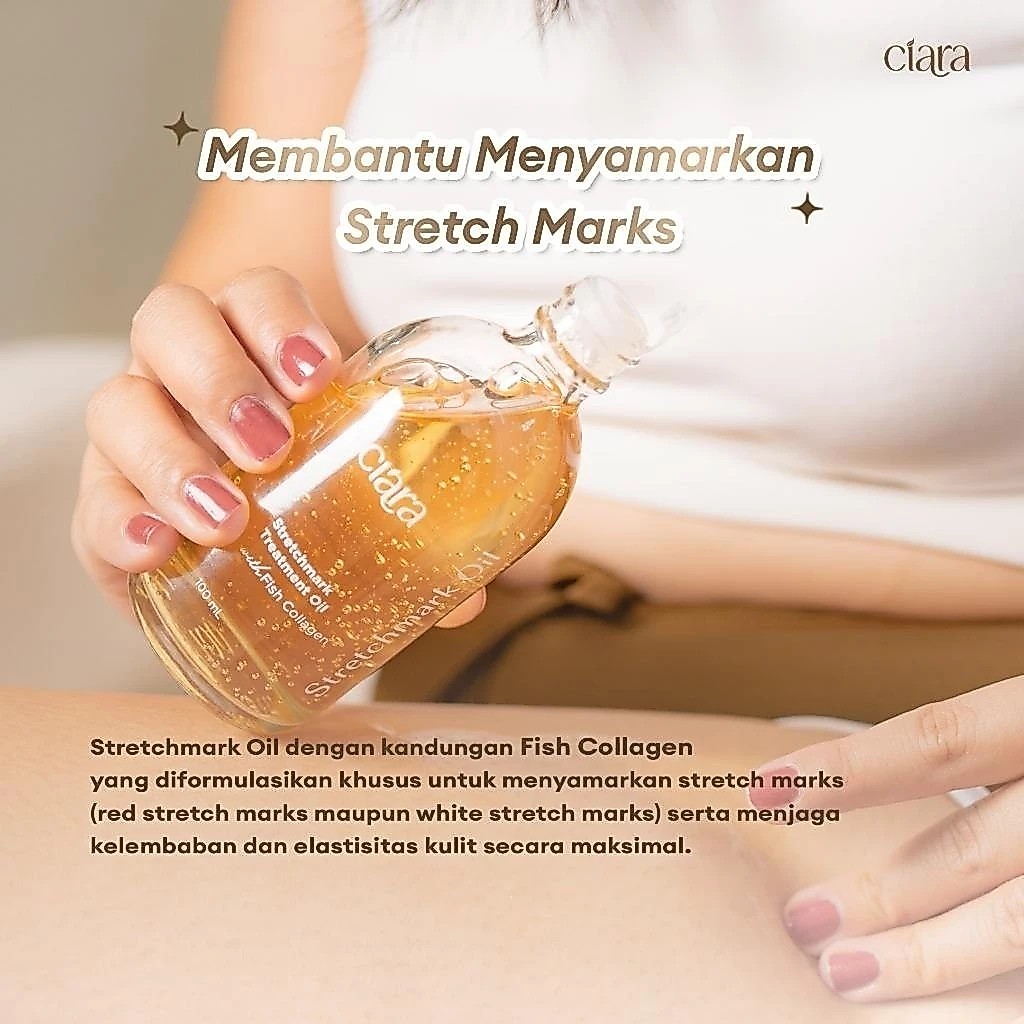 Ciara Stretchmarks Treatment Oil X Natural Deodorant 30Gr penghilang stretchmarks ampuh bpom obat stretchmarks minyak stretchmarks krim stretchmarks bio oil rosemary oil stretchmarks oil serum stretchmarks repair stretchmarks treatment stretchmarks bpom - Gambar 4