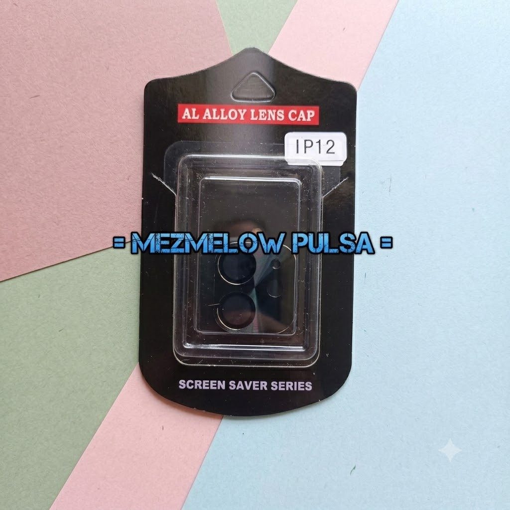 Pelindung Lensa Kamera Metal Ring Camera Protector IPHONE 12 BIASA