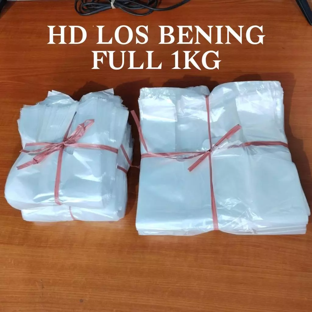 (UKURAN 24X42) KANTONG PLASTIK KRESEK LOS KILOAN NATURAL ORI BENING TRANSPARAN - Gambar 2