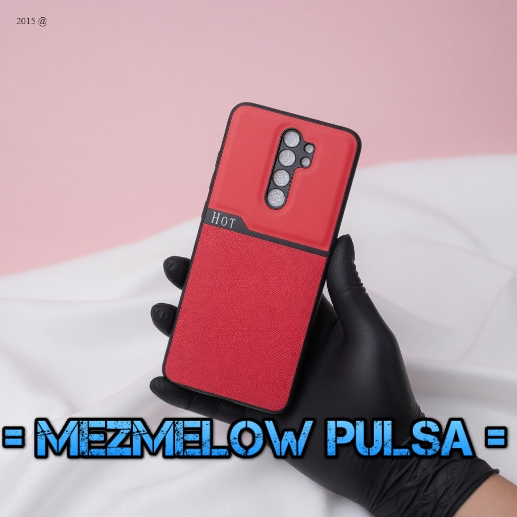 Case Lens Casing Hard Case Splicing Leather Kamera / Case XIAOMI REDMI NOTE 8 PRO