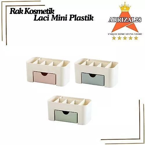 (BUBBLEWRAP) RAK KOSMETIK LACI PLASTIK MINI
