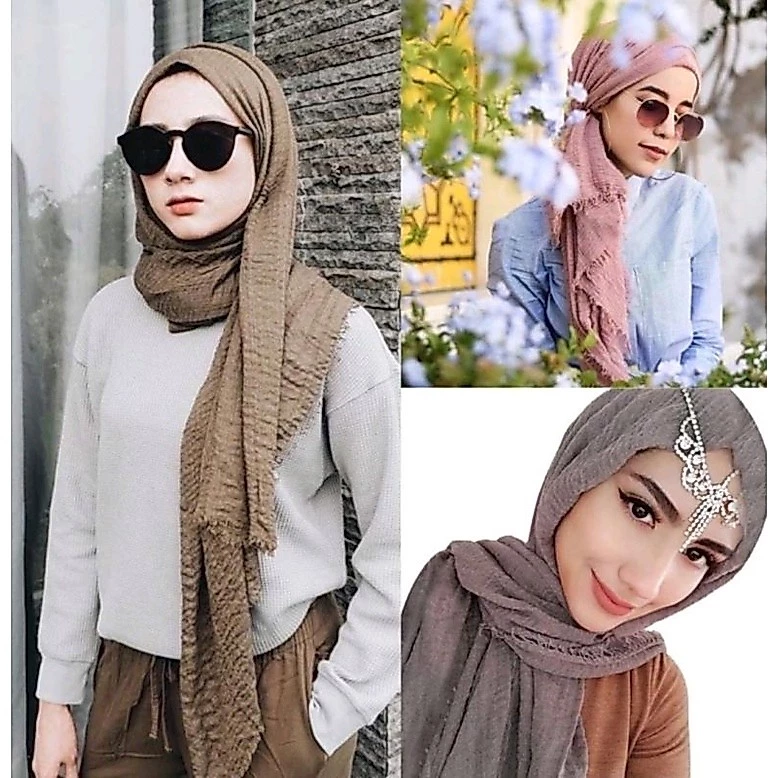 Pashmina Crinkle Polos part 1 / Pahmina Crinkle / Pashmina Lecek