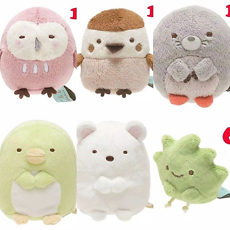 Boneka Sumikko Gurashi sumiko guradasi 8cm Original Jepang SAN-X - Gambar 4