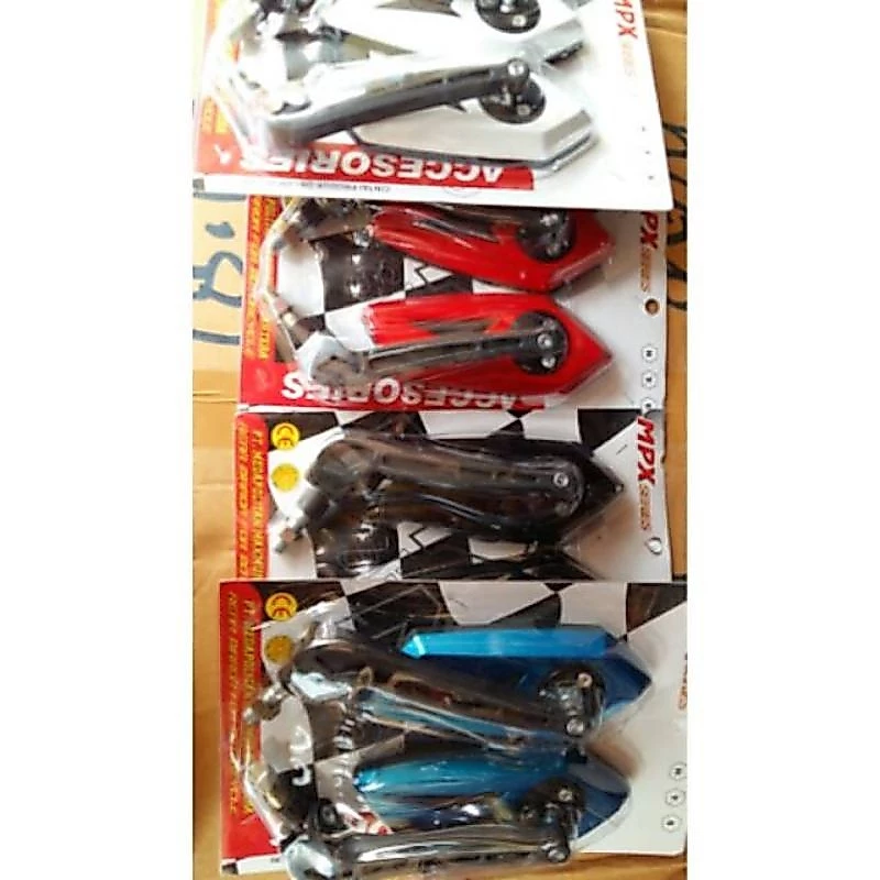 Kaca Spion Motor Variasi Alevo / Spion Betman / Spion Koso Bisa Putar 360 Derajat - Gambar 4
