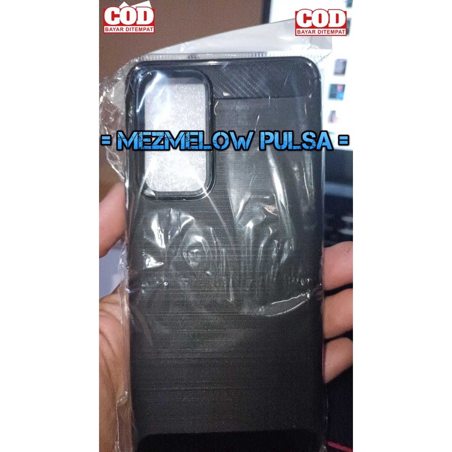 Case Fiber Carbon Softcase Caseng Casing Xiaomi 12 Lite - Gambar 2