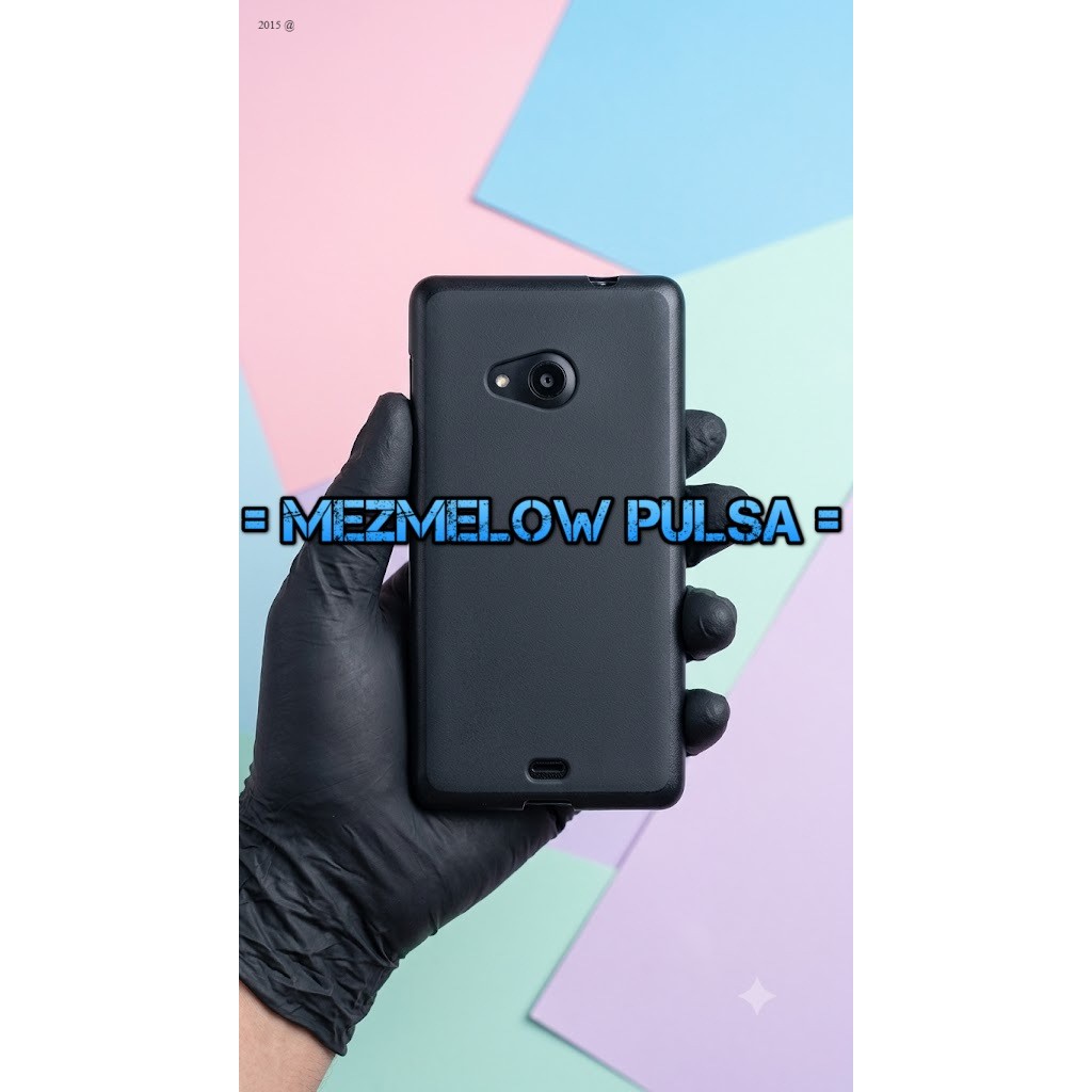 Casing TPU Caseng Silicone Softcase Microsoft Lumia 535  / Nokia 535