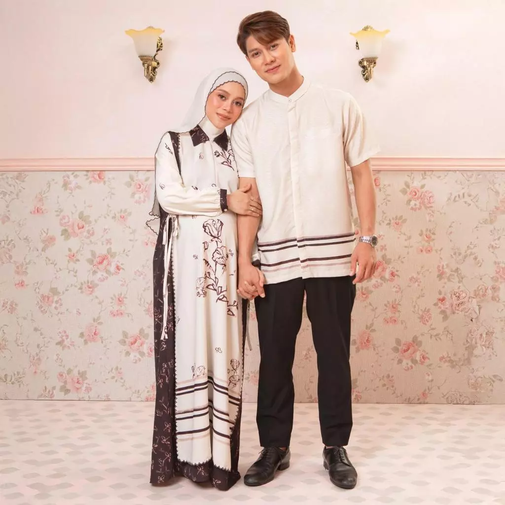 Lozy Hijab - Linea Series Sarimbit Lozy x Lesti Billar (Family Set Dress, Koko, Ibu, Ayah, Anak Keluarga )