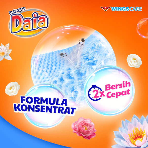 Daia Detergen Bubuk Putih 1,5 kg - Gambar 2