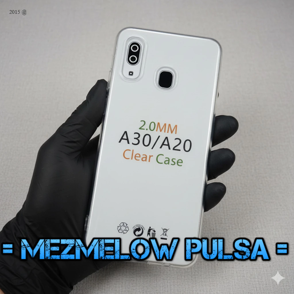 Softcase Silikon Transparant Casing Caseng SAMSUNG A20 / SAMSUNG A30 / SAMSUNG M10S
