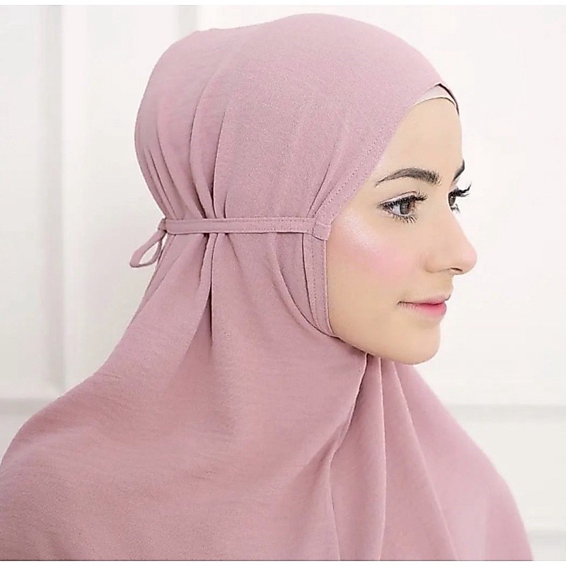 Disa Hijab - Bergo Cringkel Airflow Premium /Bergo Cringkle - Gambar 2