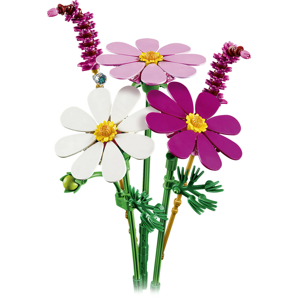 LEGO Botanicals 11514 Cosmos Flowers (171 Pieces), Building Block, Bricks, Mainan - Gambar 2