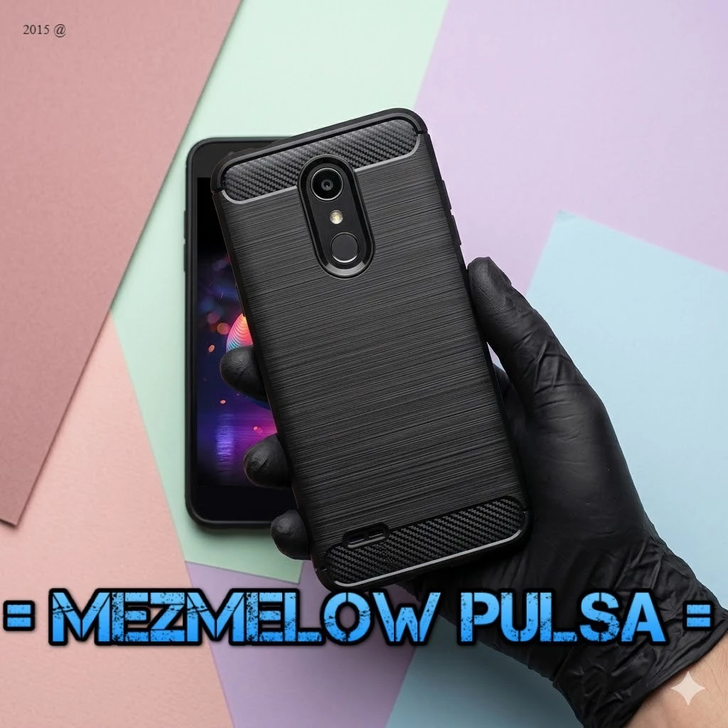 Soft Case Fiber Carbon Casing Caseng Softcase Case LG X4 Plus / LG X4 BIASA - Gambar 2