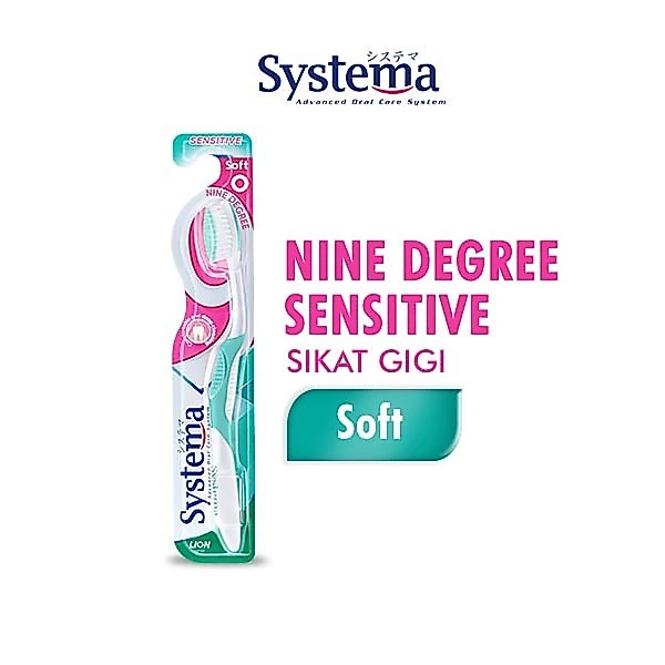 Systema Sikat Gigi 9 Degree Sensitive