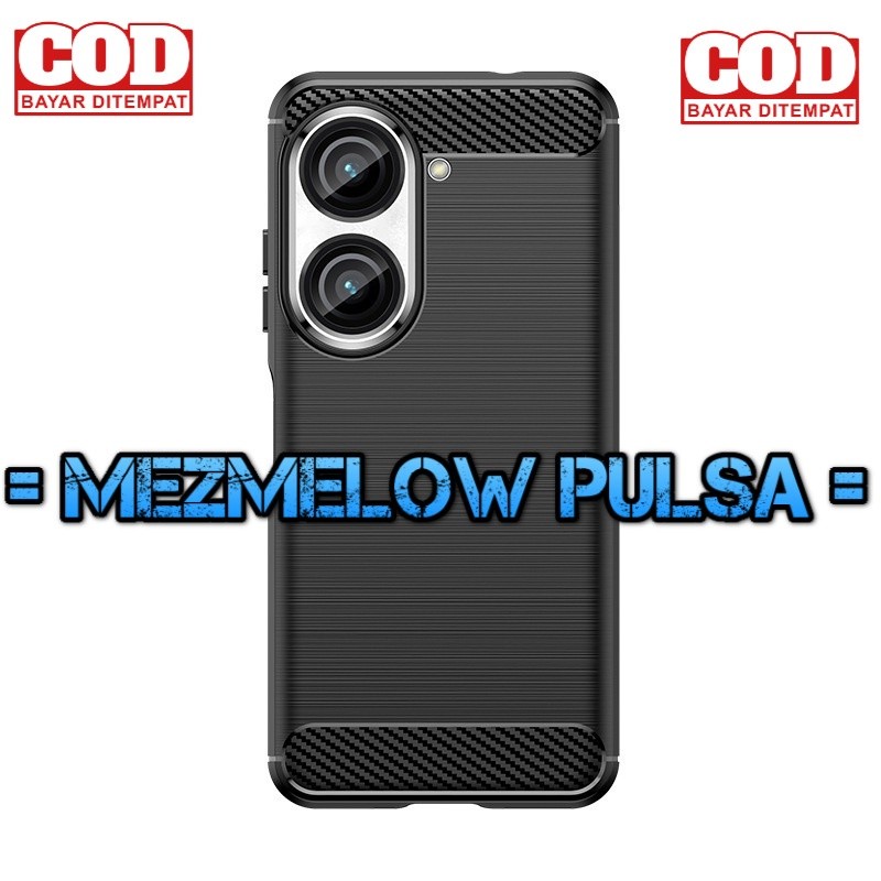 Case Fiber Carbon Softcase Caseng Casing Xiaomi 12 Lite - Gambar 3