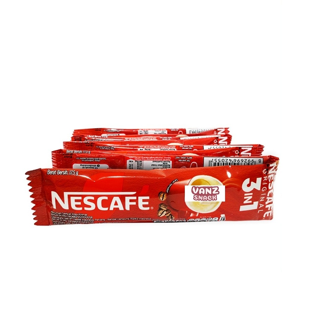 Kopi Nescafe Original 3 IN 1 Renceng 17.5gr