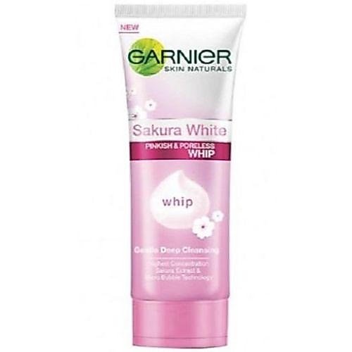 Garnier Sakura White Pinkish & Poreless Whip Foam 100ml - Gambar 4