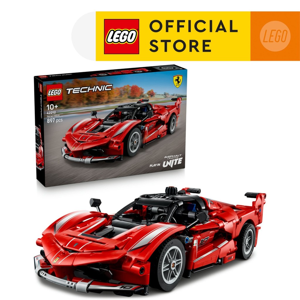 LEGO Technic 42212 Ferrari FXX K (897 Pieces), Building Block, Toys, Bricks