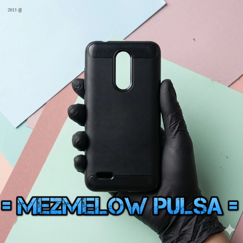 Soft Case Fiber Carbon Casing Caseng Softcase Case LG X4 Plus / LG X4 BIASA