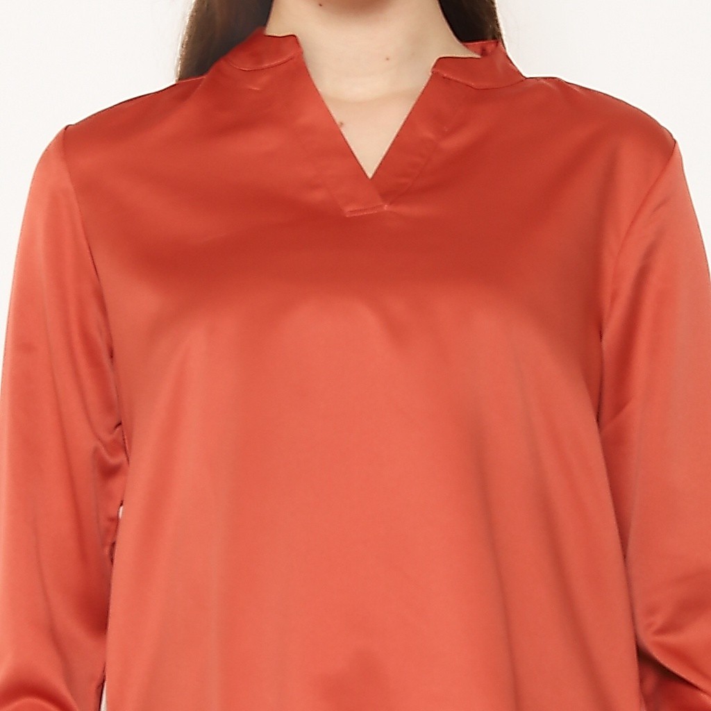 Rodeo - Blouse Wanita - Kiana Blouse - Teracotta - Gambar 4