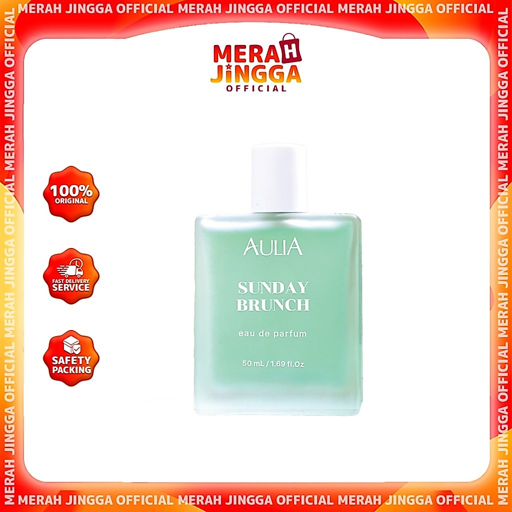 Aulia Eau De Parfum 50ml - Sunday Brunch / Merah Jingga Official