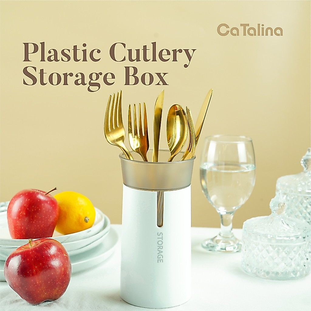 Tempat Sendok Garpu Serbaguna Premium Cutlery Holder Storage