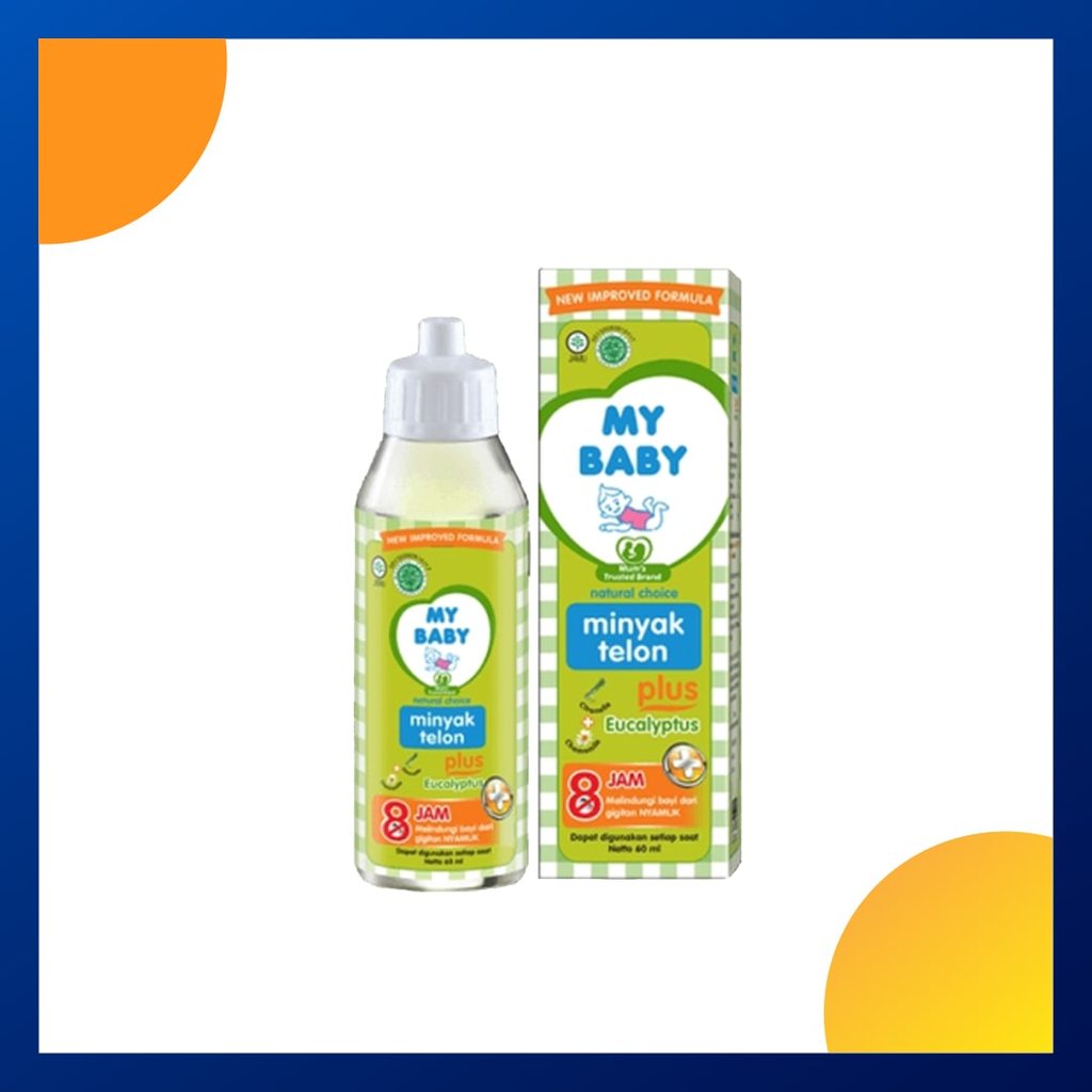 My Baby Telon Plus Eucalyptus 8 Jam Botol 150 Ml